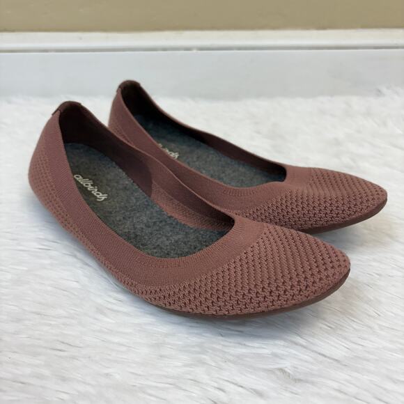 Allbirds Tree Breezer Round Toe Slip-On Washable Flats Arid Umber Size 7 - Picture 1 of 7